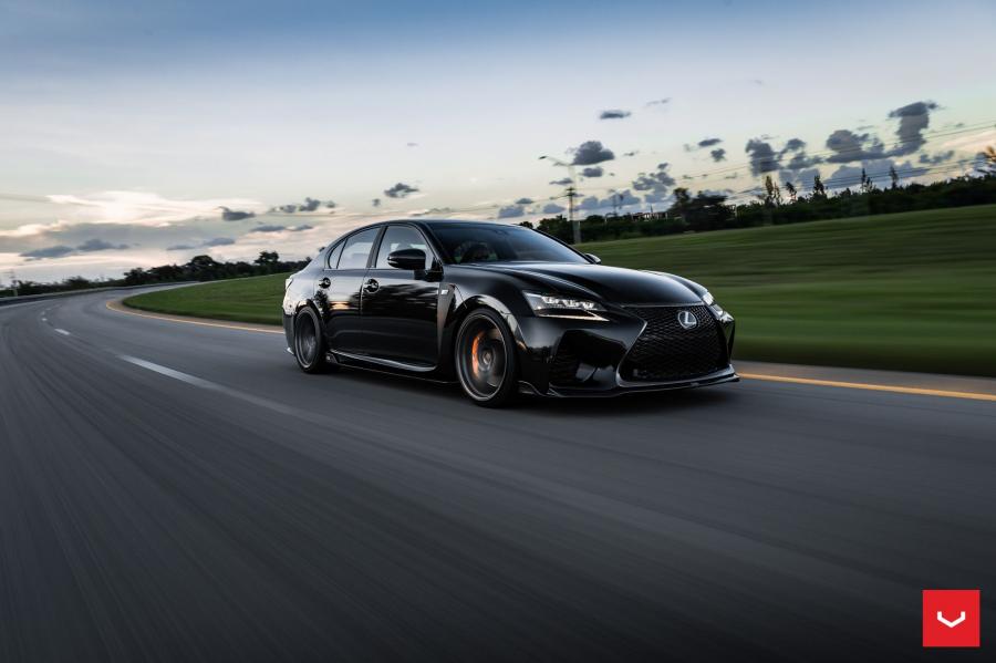  Lexus GS F on Vossen Wheels (HF-1) 2019 года  (фото 4 из 24)